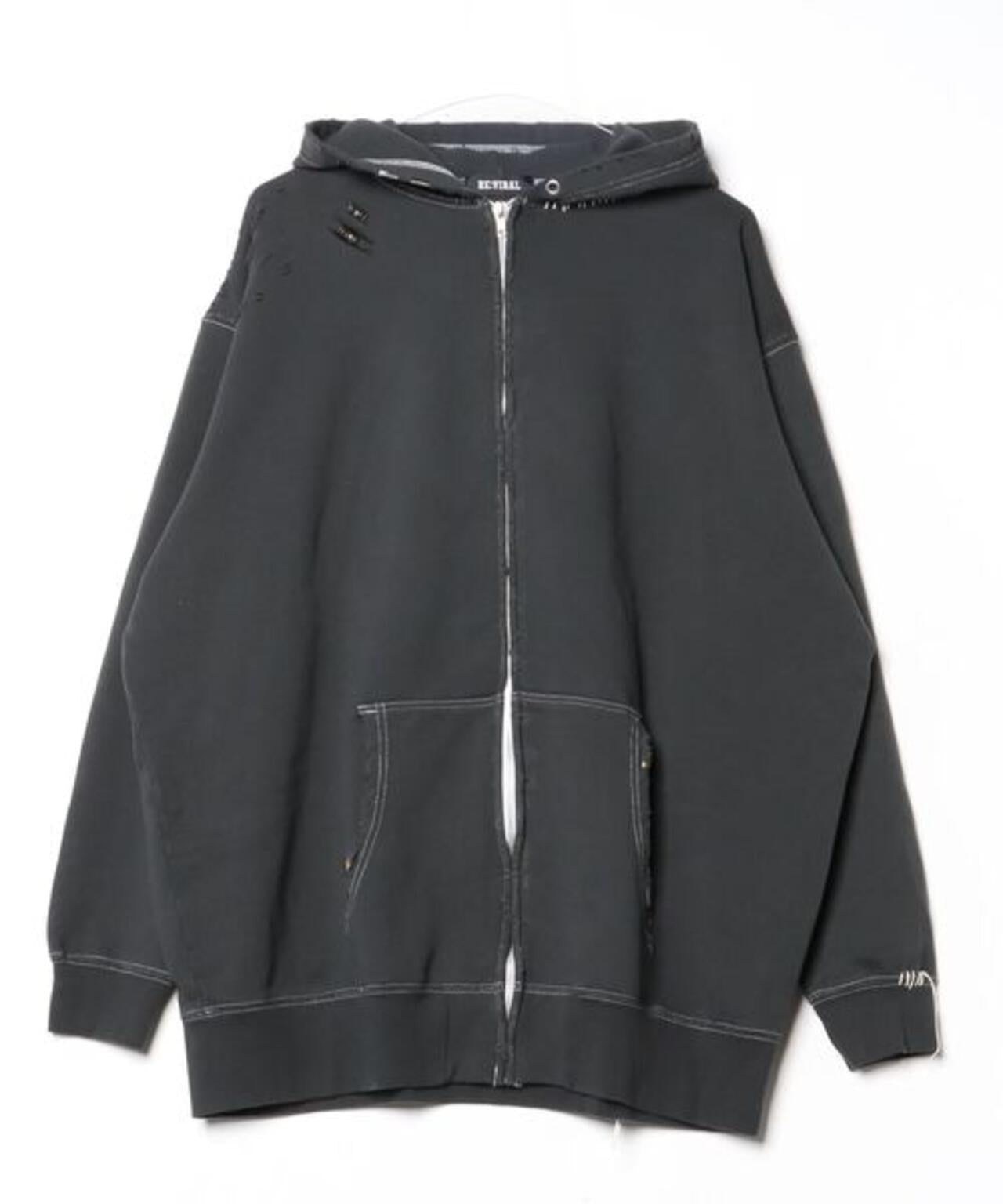 RE:VIRAL/リバイラル Crush Ring ZipUp Hoodie 連帽衛衣