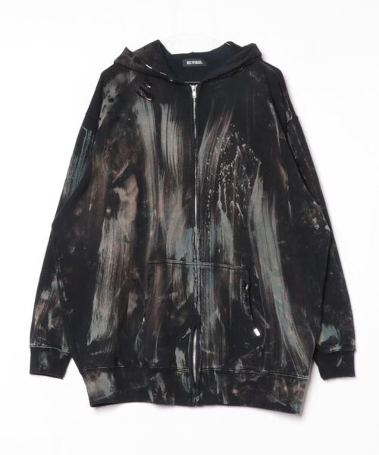 RE:VIRAL/リバイラル Crush Ring ZipUp Hoodie 連帽衛衣