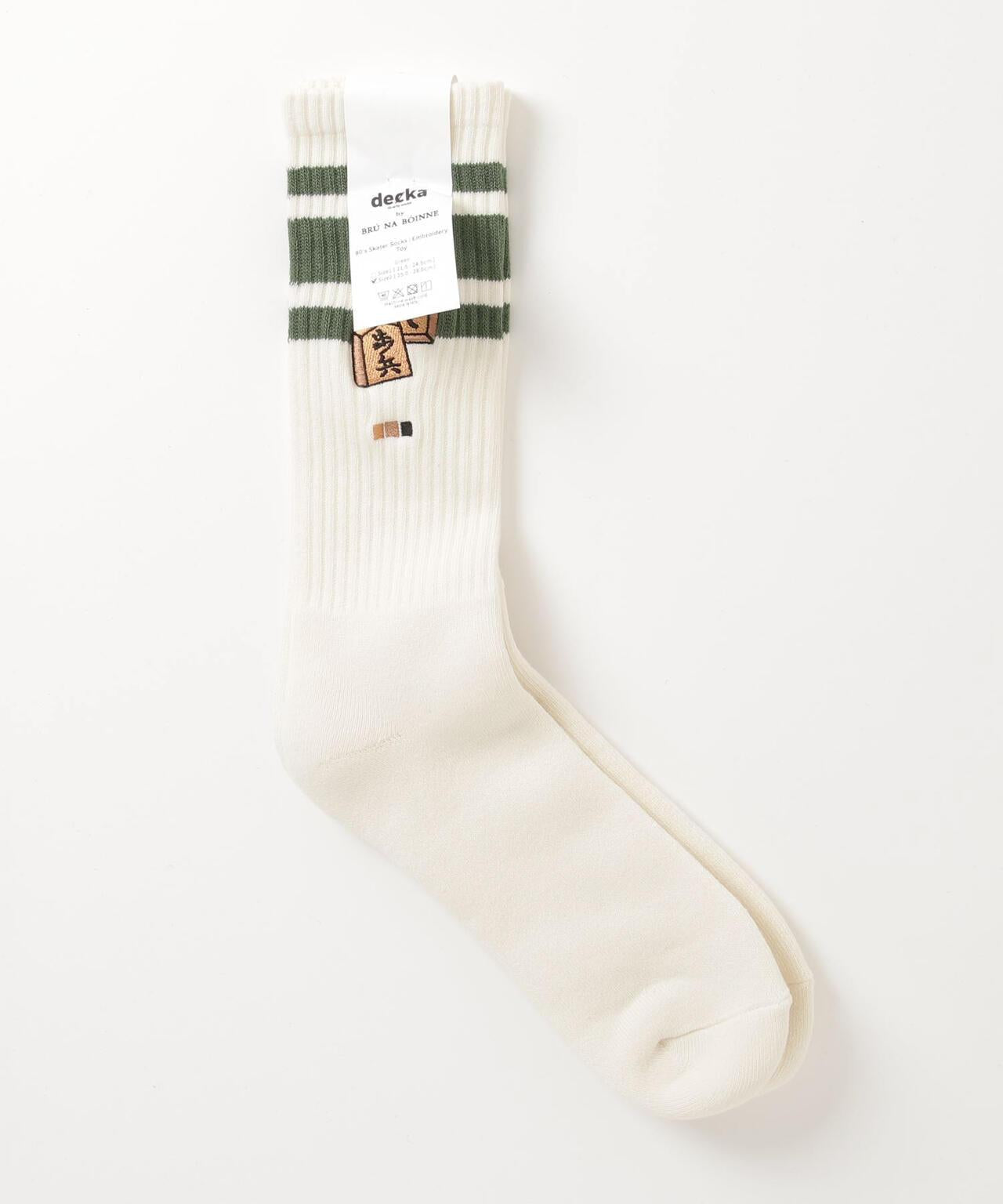 decka Quality socks 80's Skater Socks 襪子