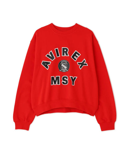 《AVIREX×MOUSSY》SWEAT 衛衣