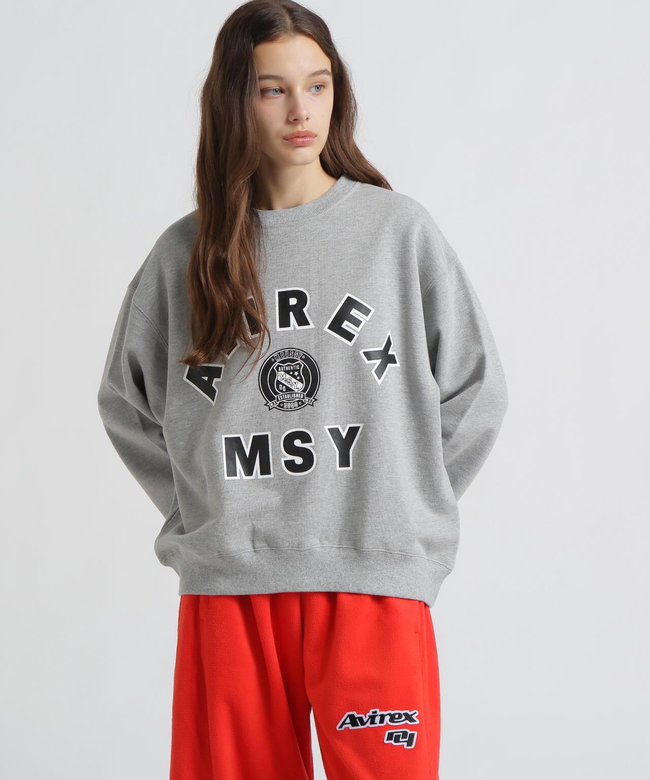 《AVIREX×MOUSSY》SWEAT 衛衣