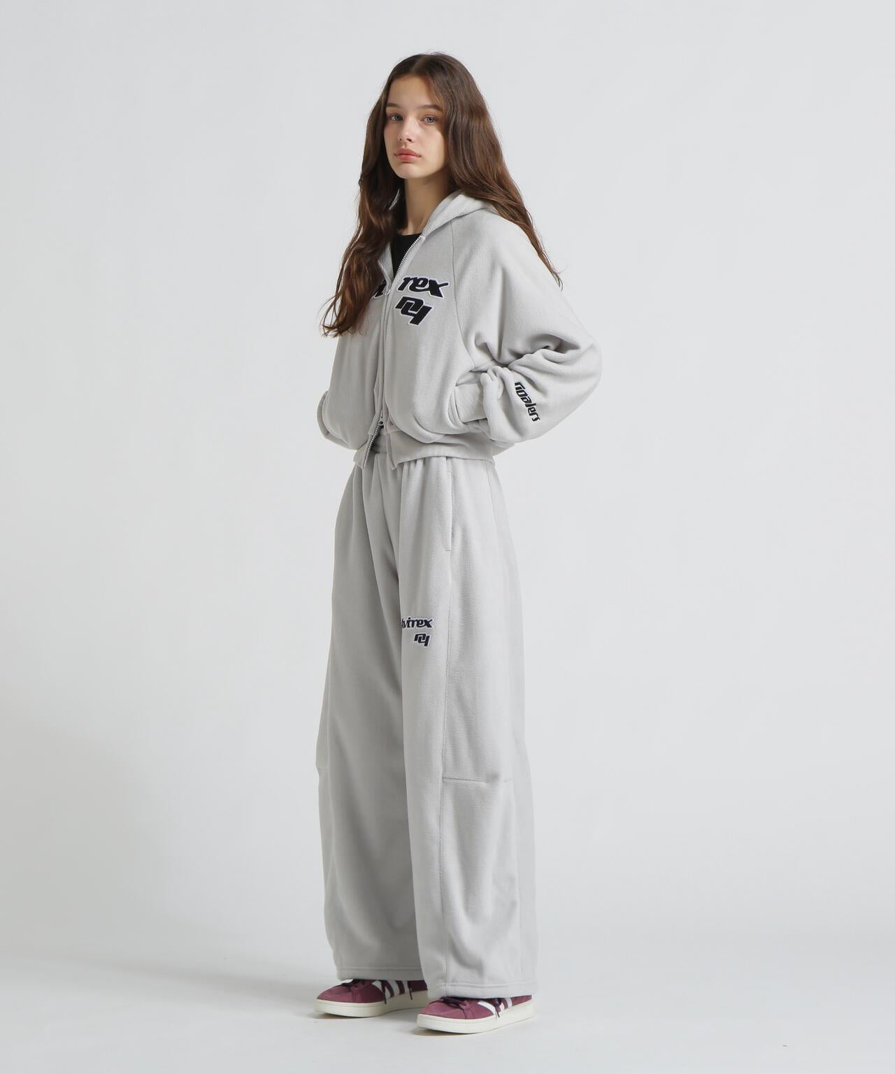 AVIREX×MOUSSY FLEECE 抓絨褲
