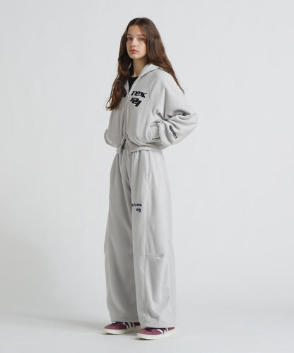 AVIREX×MOUSSY FLEECE 抓絨褲