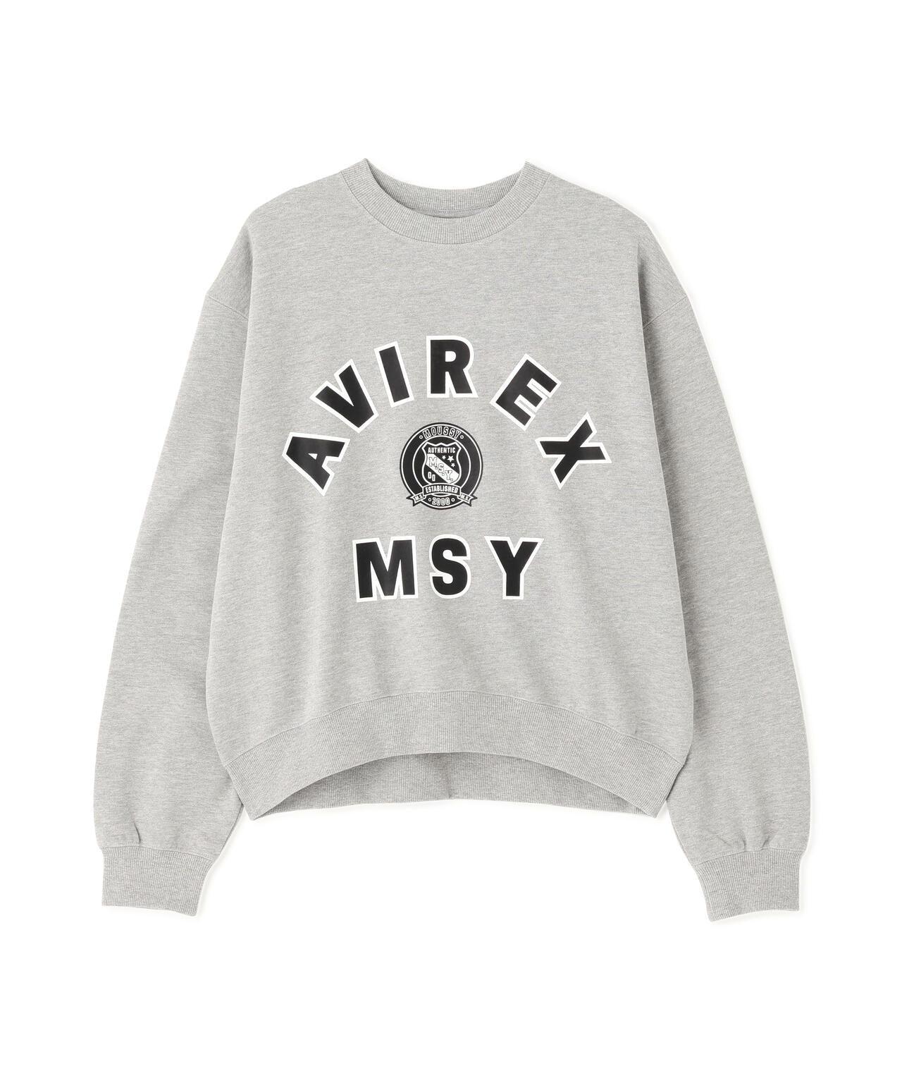 《AVIREX×MOUSSY》SWEAT 衛衣