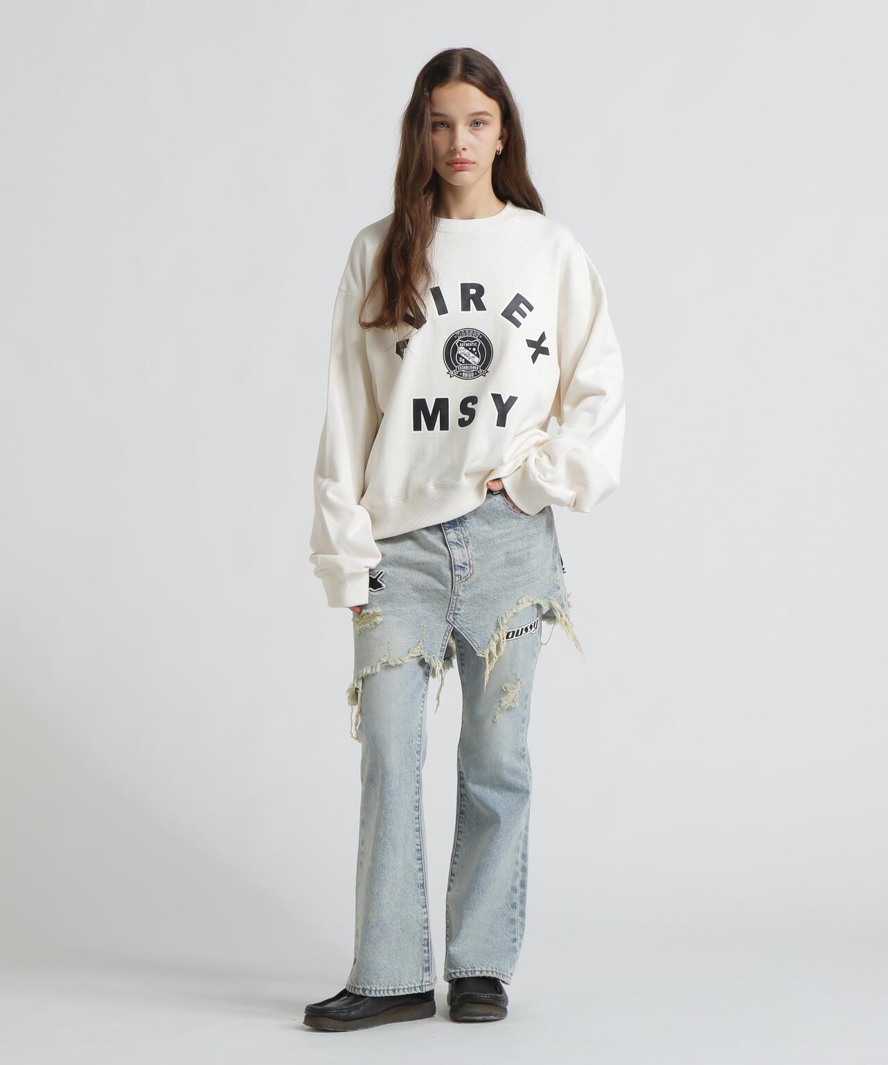 《AVIREX×MOUSSY》SWEAT 衛衣