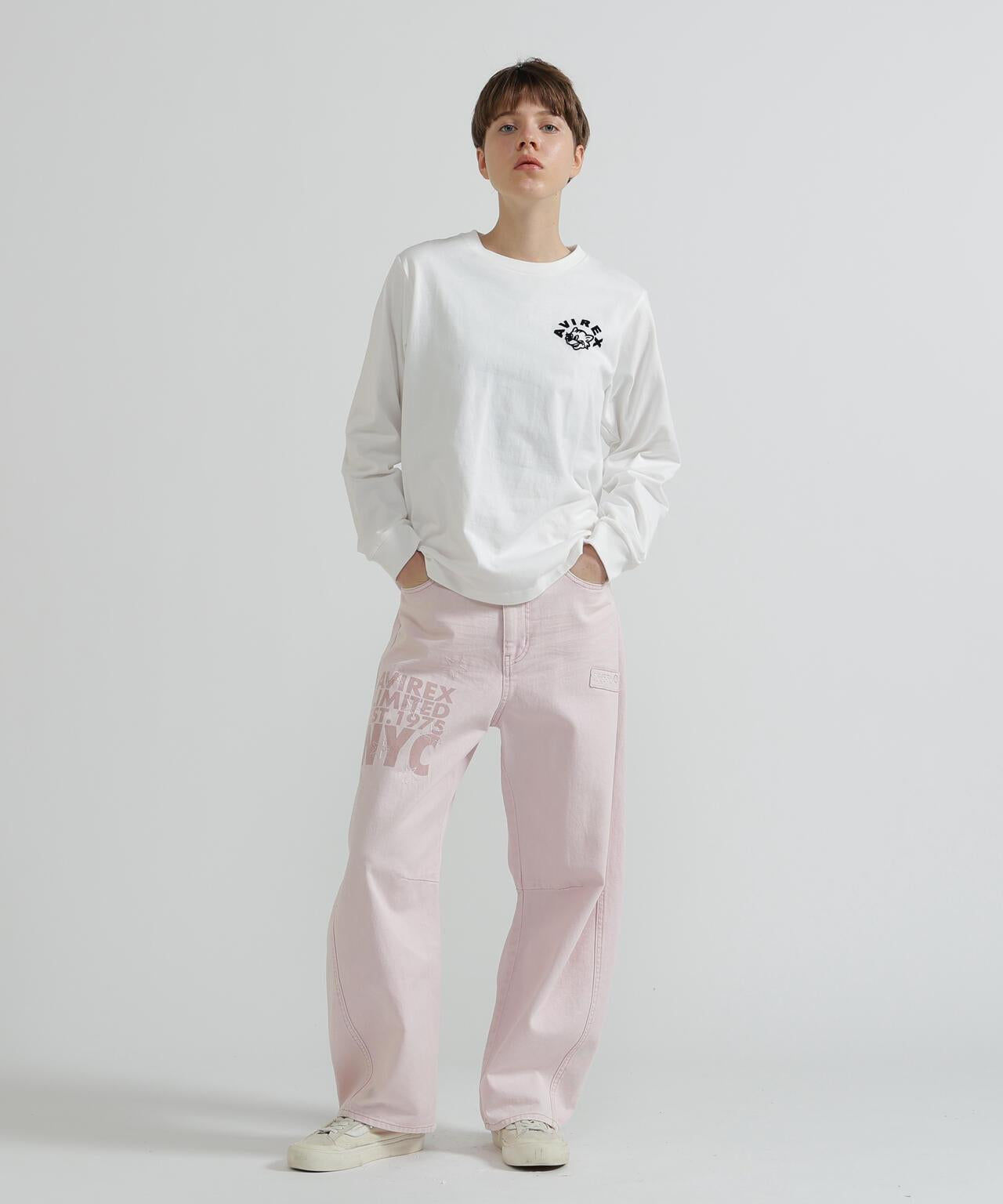 《&DEPOT限定》 TOMCAT L/S T-SHIRT 長袖T恤