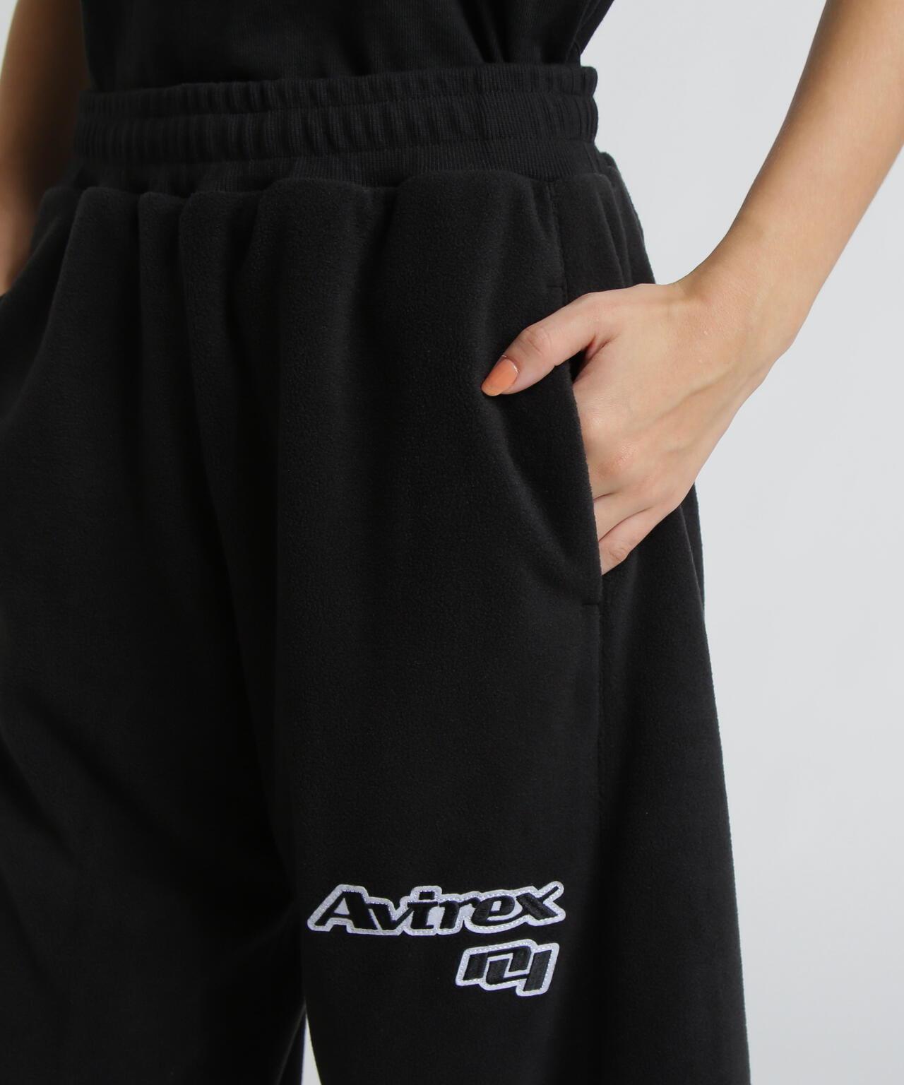 AVIREX×MOUSSY FLEECE 抓絨褲