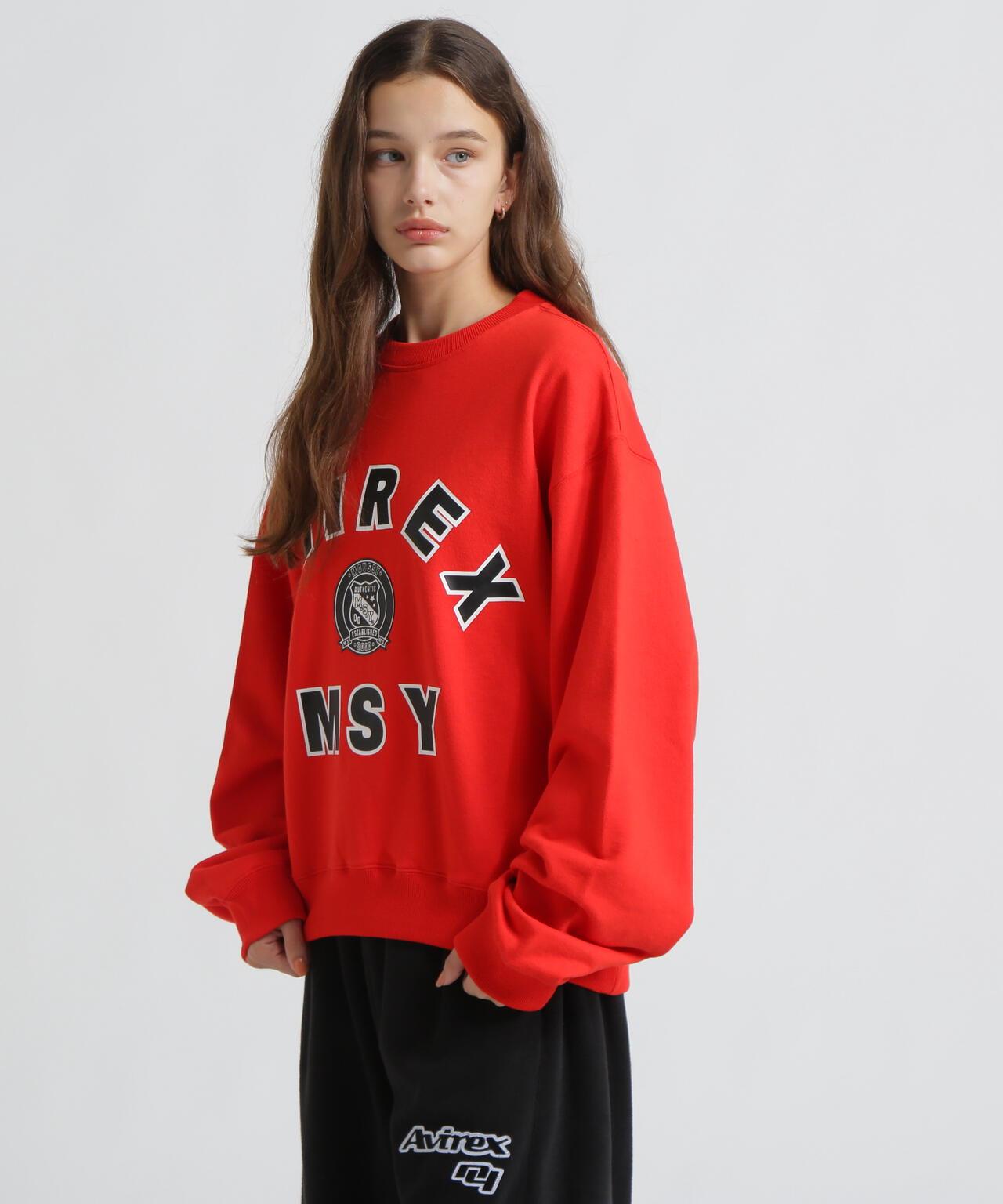 《AVIREX×MOUSSY》SWEAT 衛衣