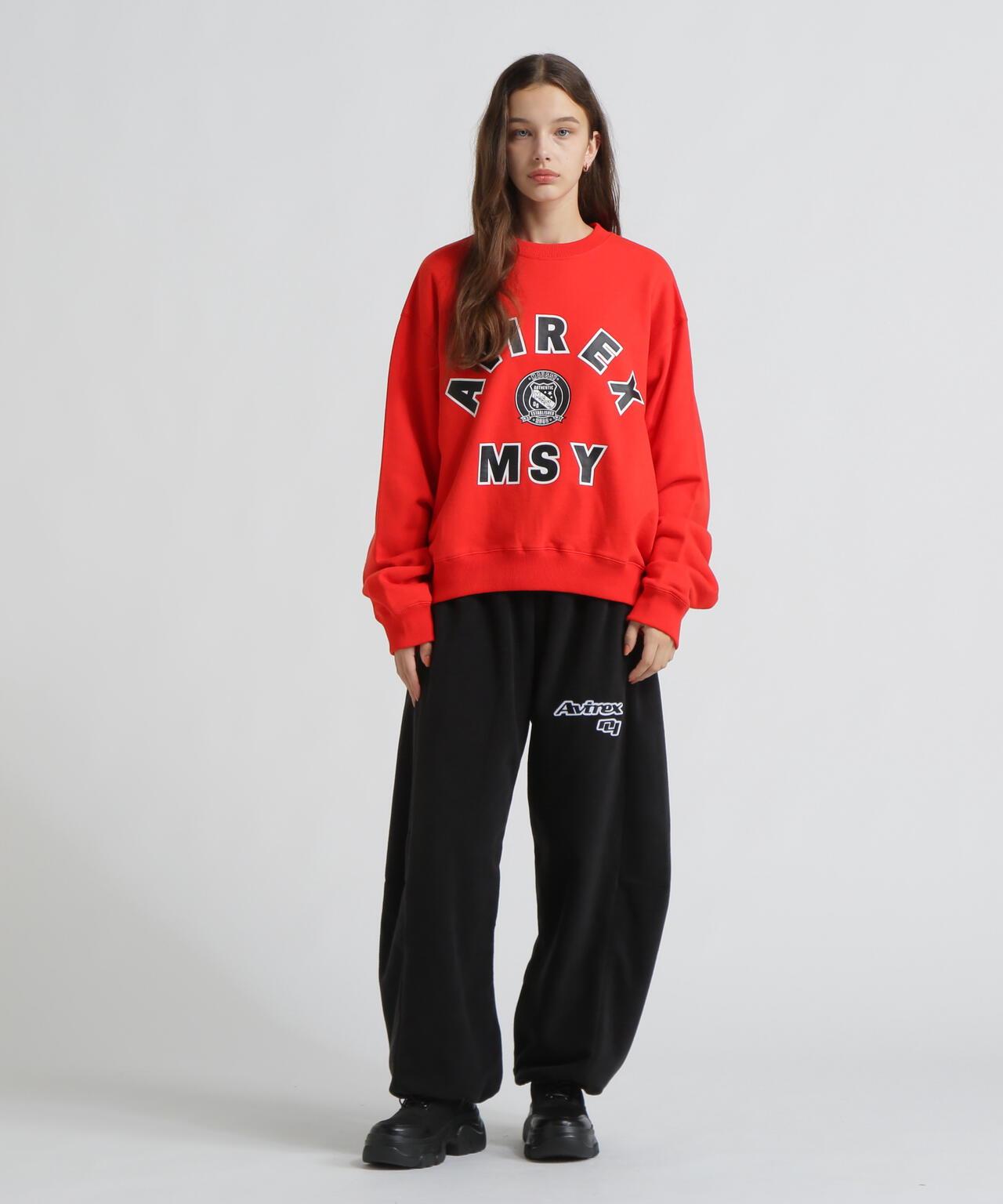 《AVIREX×MOUSSY》SWEAT 衛衣