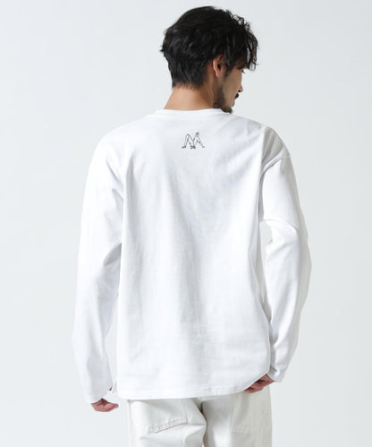 多心形圖案長袖T恤 maxsix MALTI HEART L/S TEE