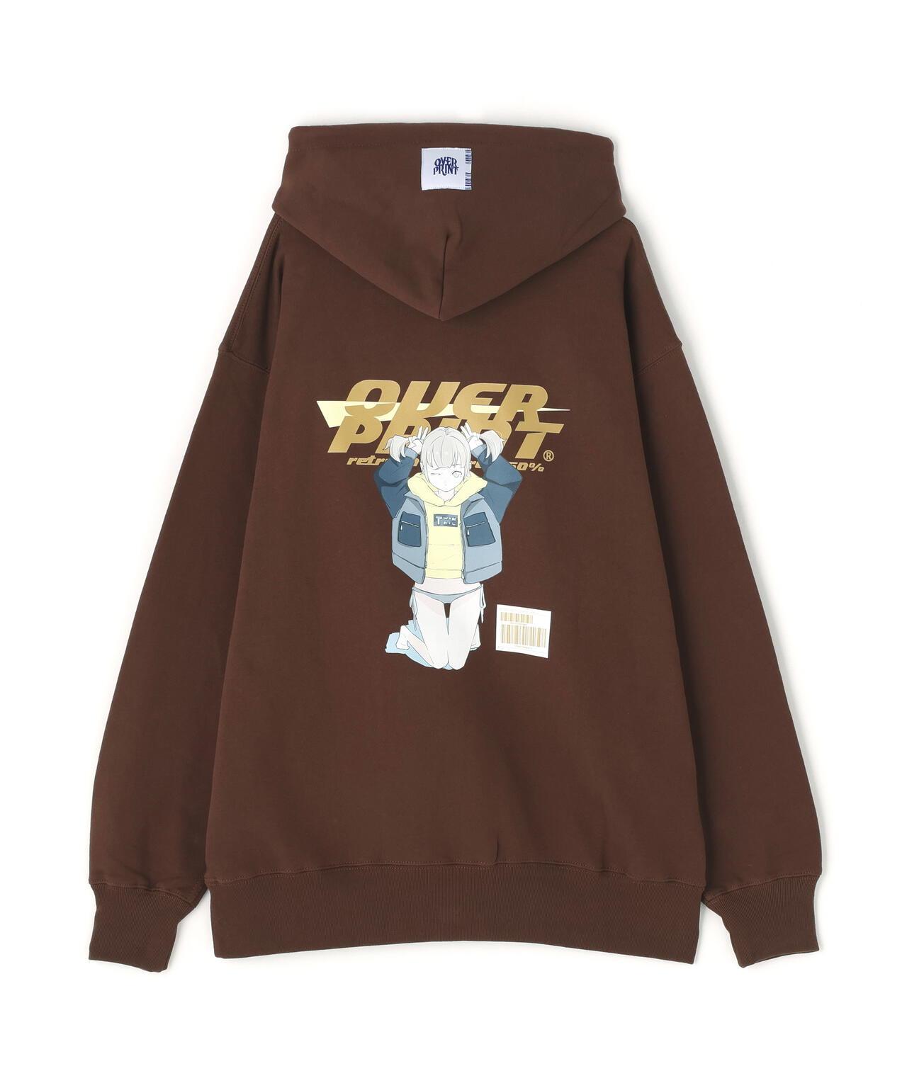 overprint/オーバープリント GALLERY HOODIE A 連帽衛衣
