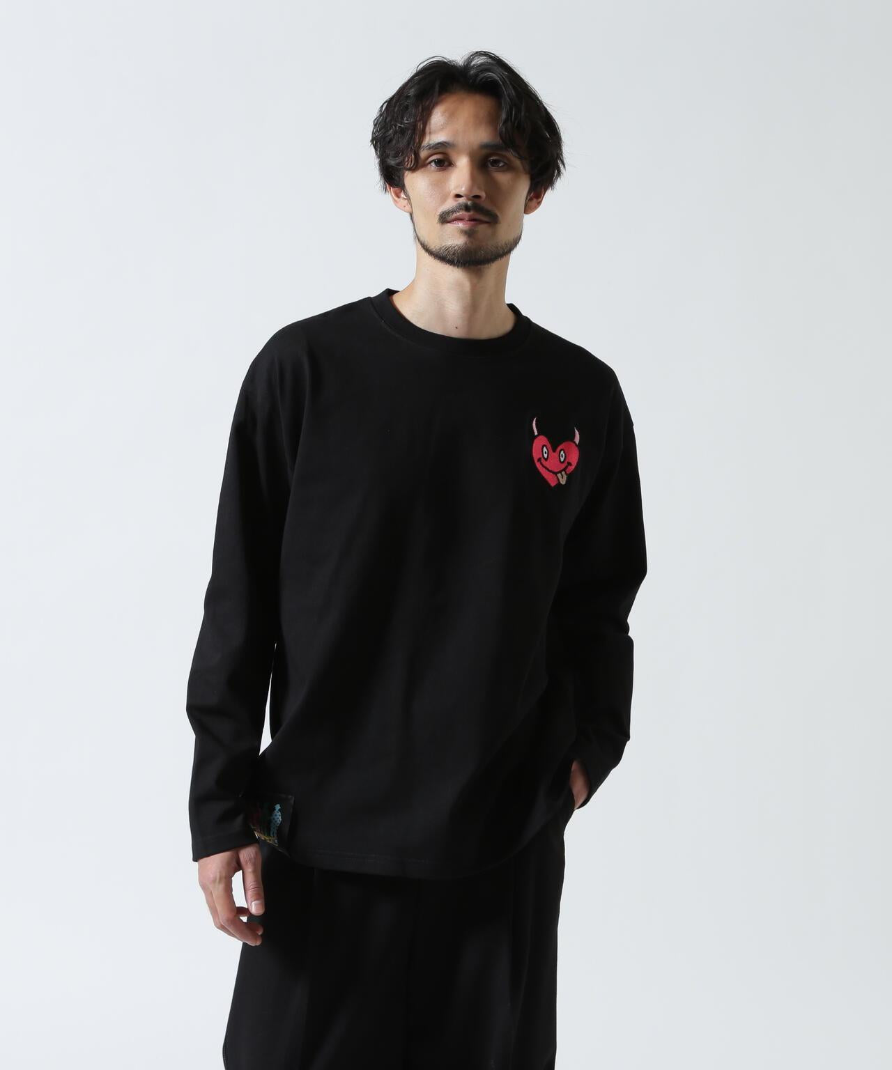 maxsix SINGLE HERT L/S TEE 長袖T恤