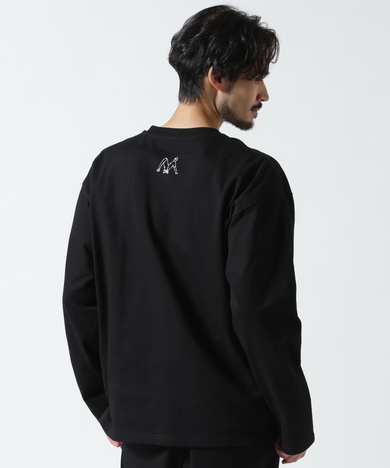 多心形圖案長袖T恤 maxsix MALTI HEART L/S TEE