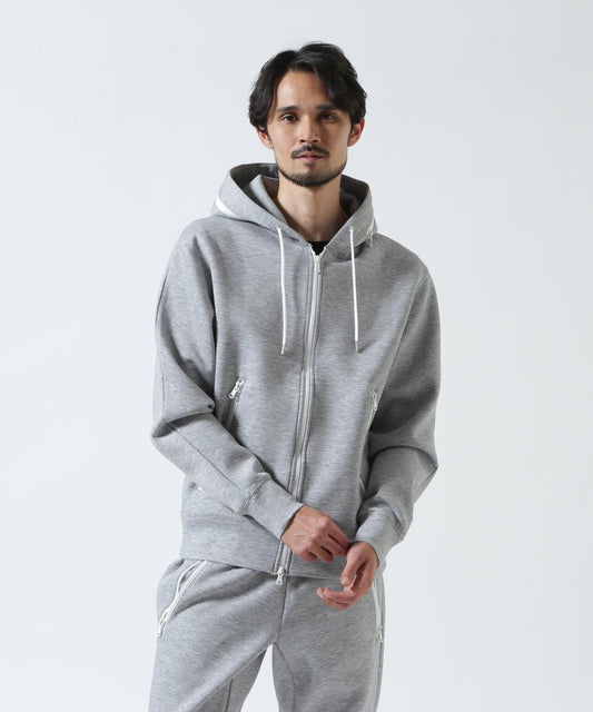 PIUORO CARDBOARD ZIP HOODIE 拉鍊連帽衛衣