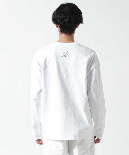 多心形圖案長袖T恤 maxsix MALTI HEART L/S TEE