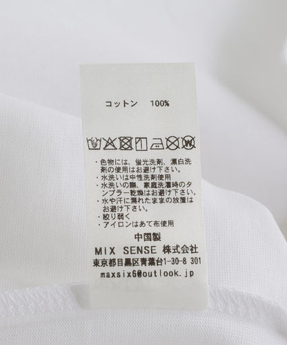 多心形圖案長袖T恤 maxsix MALTI HEART L/S TEE