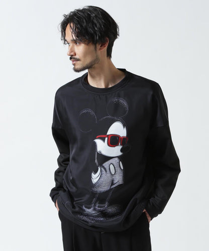 3D 字母立體圖案 SUNGLASS MICKEY 印花 衛衣