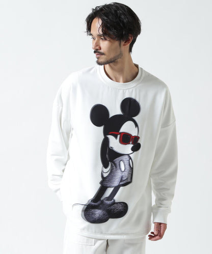 3D 字母立體圖案 SUNGLASS MICKEY 印花 衛衣