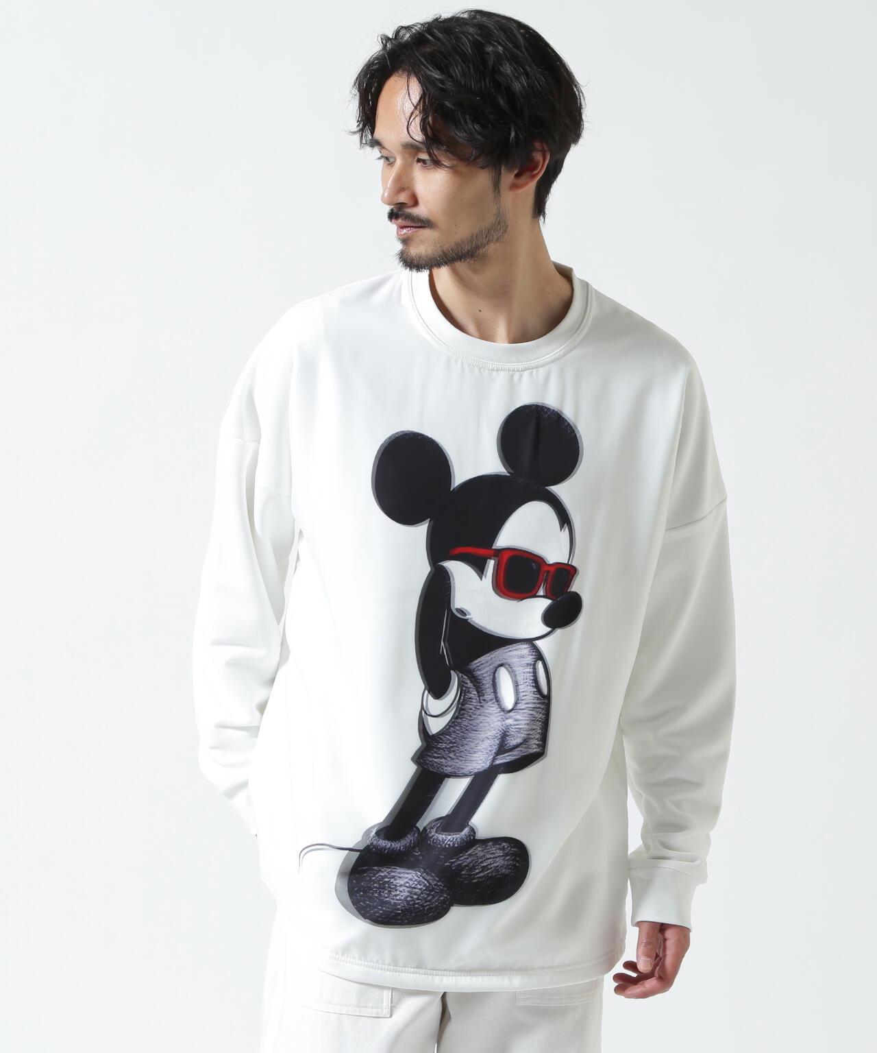 3D 字母立體圖案 SUNGLASS MICKEY 印花 衛衣