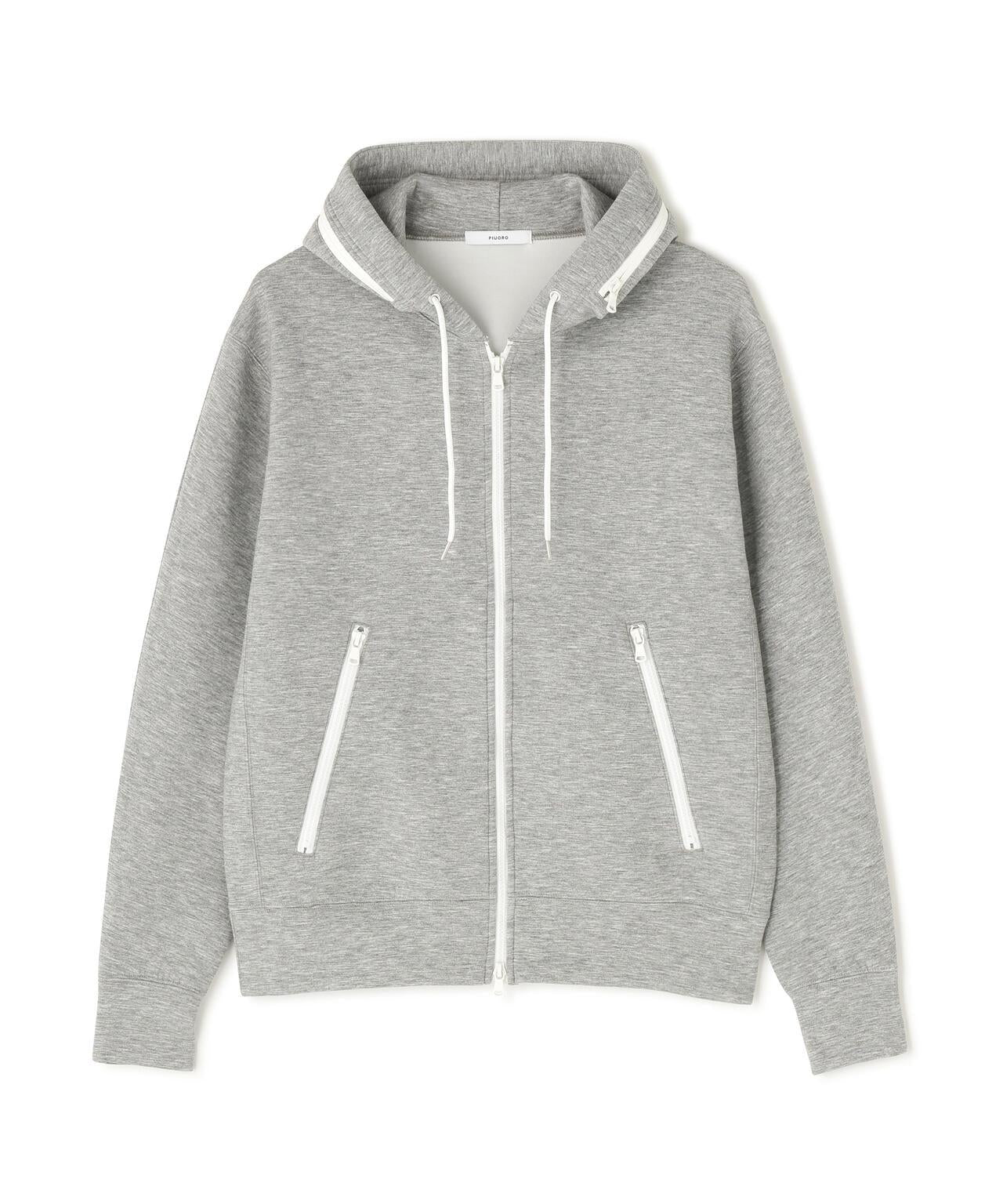 PIUORO CARDBOARD ZIP HOODIE 拉鍊連帽衛衣