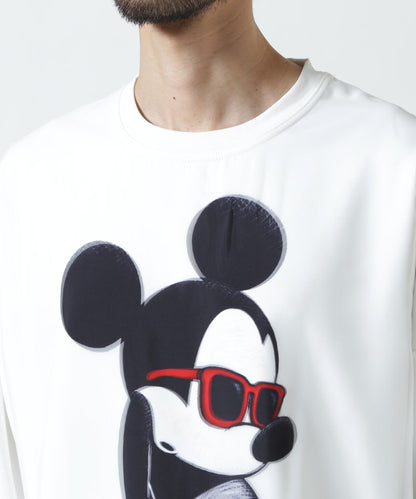 3D 字母立體圖案 SUNGLASS MICKEY 印花 衛衣