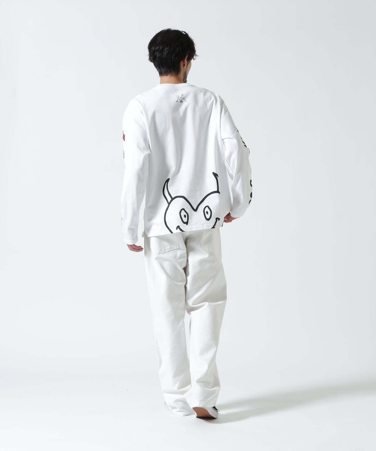 HEART SLEEVES 心形袖設計 長袖T恤