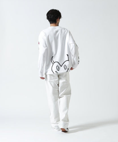 HEART SLEEVES 心形袖設計 長袖T恤