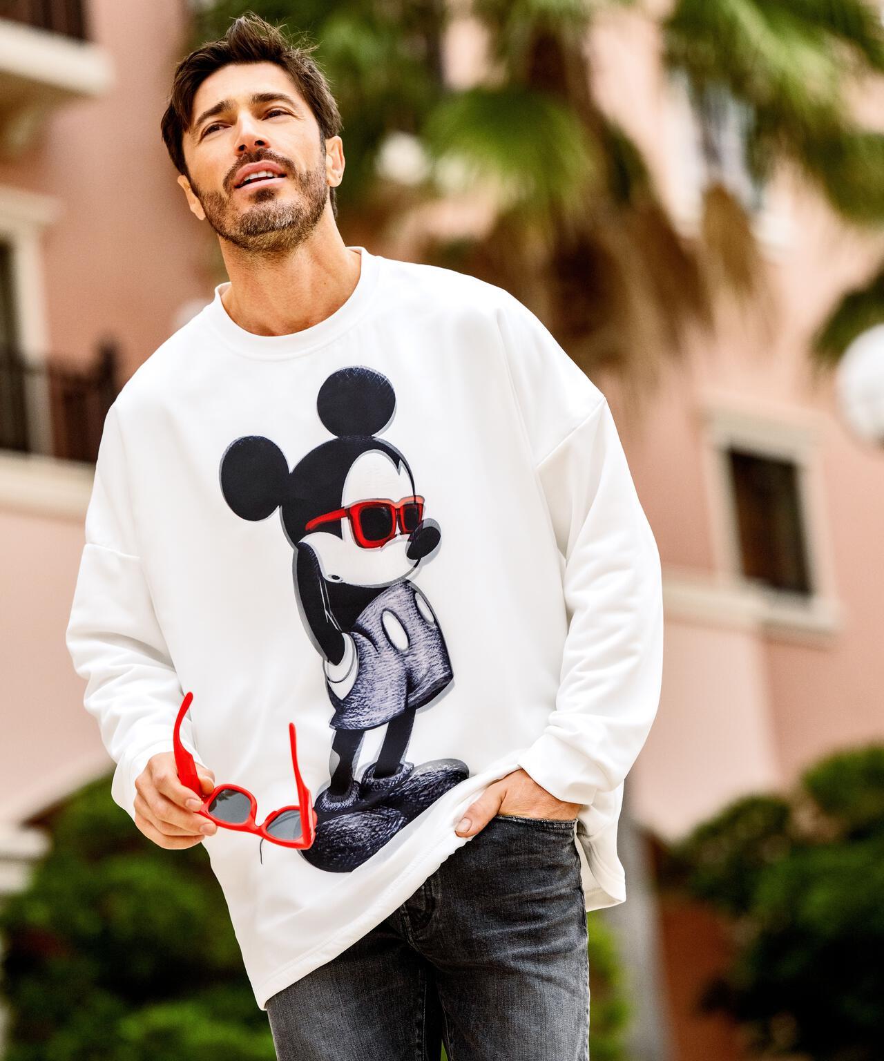 3D 字母立體圖案 SUNGLASS MICKEY 印花 衛衣