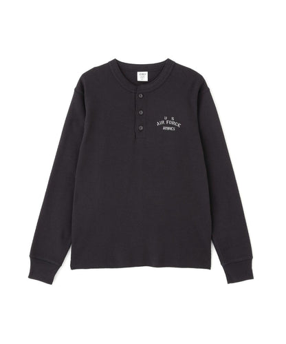 直營店限定 HONEYCOMB HENRY NECK L/S T-SHIRT 長袖T恤