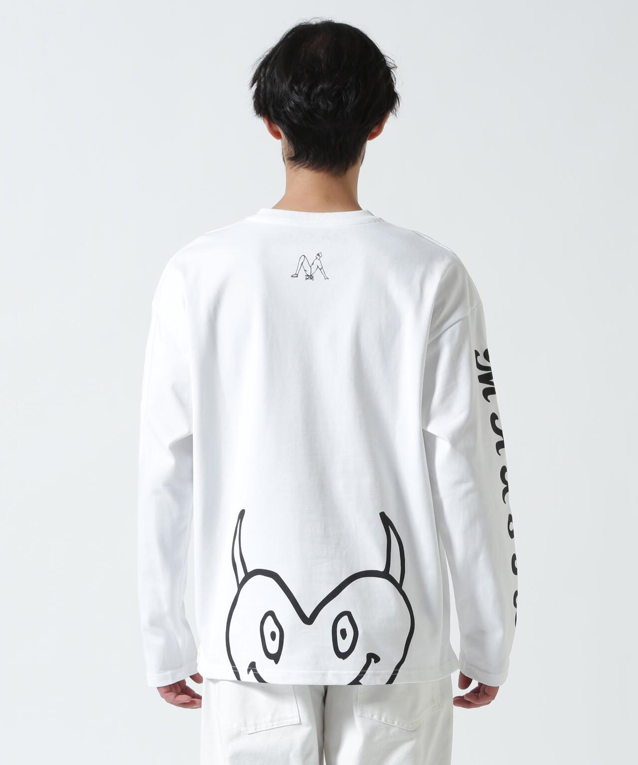 HEART SLEEVES 心形袖設計 長袖T恤