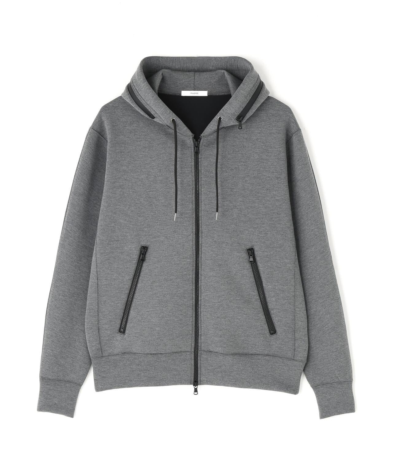 PIUORO CARDBOARD ZIP HOODIE 拉鍊連帽衛衣