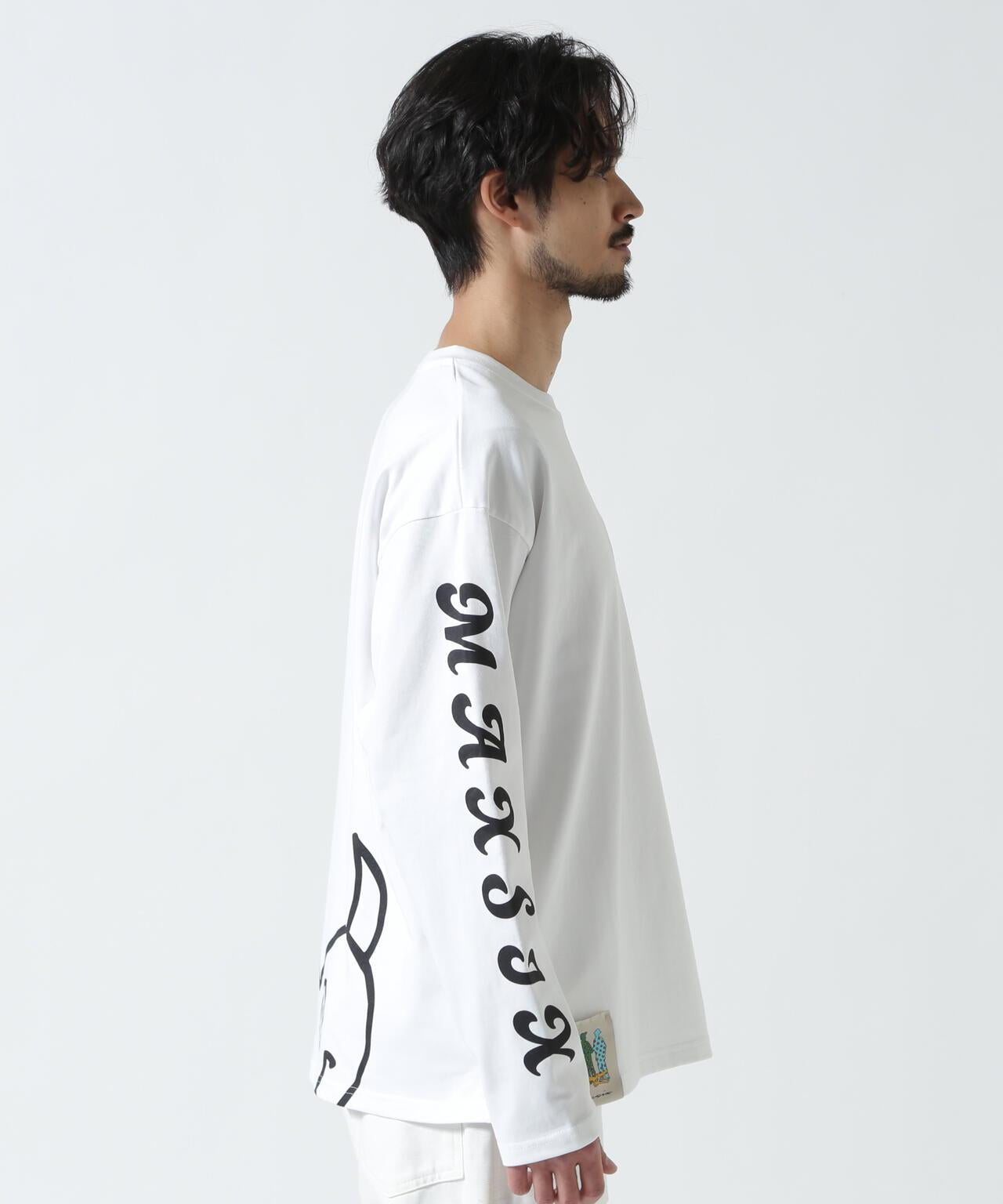 HEART SLEEVES 心形袖設計 長袖T恤