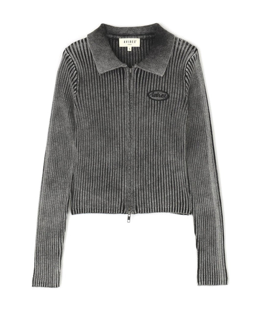 Vintage Wash Wappen Knit 針織開衫