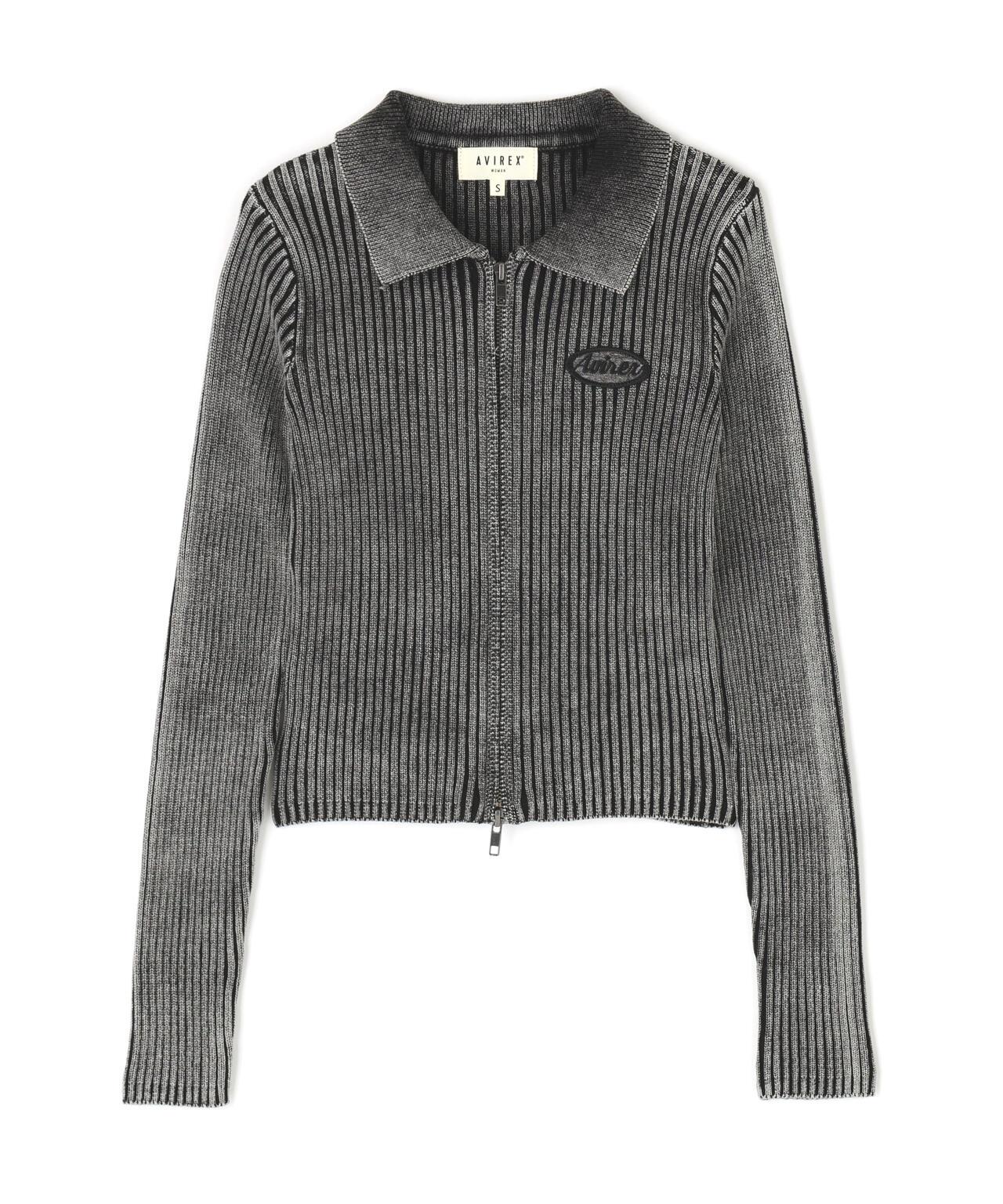 Vintage Wash Wappen Knit 針織開衫