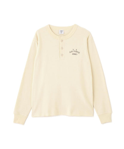 直營店限定 HONEYCOMB HENRY NECK L/S T-SHIRT 長袖T恤