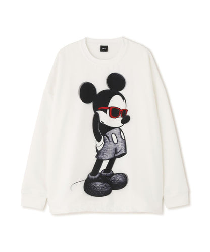 3D 字母立體圖案 SUNGLASS MICKEY 印花 衛衣