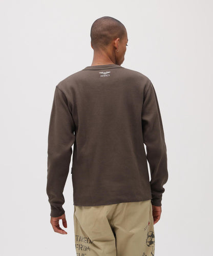 直營店限定 HONEYCOMB HENRY NECK L/S T-SHIRT 長袖T恤