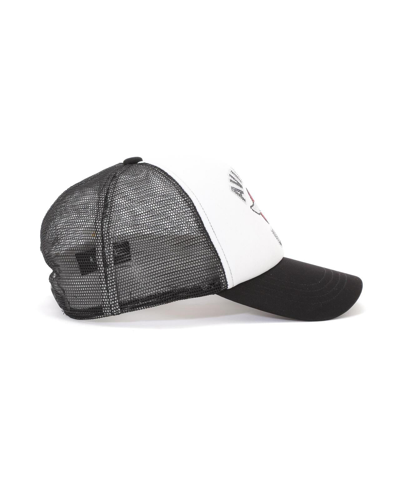 直營店限定 Rhinestone Varsity Logo 網眼帽 Mesh Cap
