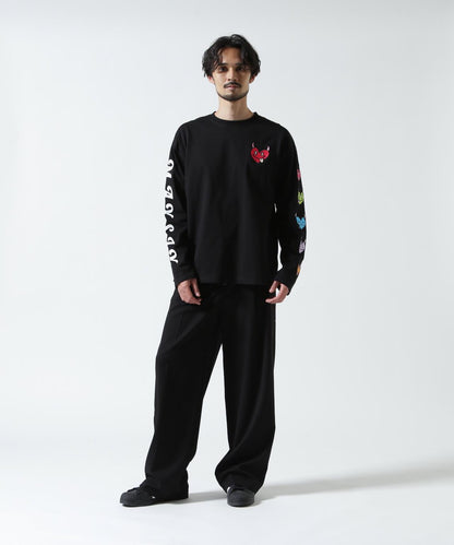 HEART SLEEVES 心形袖設計 長袖T恤