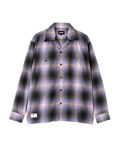 OMBRE CHECK SHIRT 漸變格紋襯衫