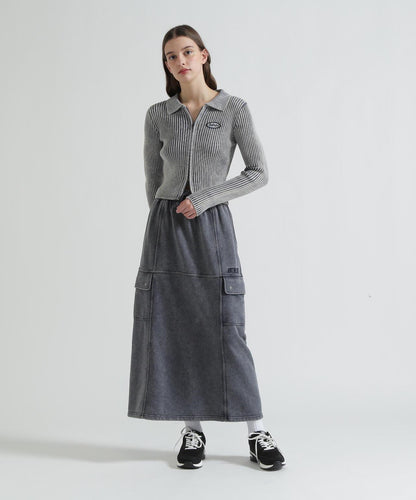 Vintage Wash Wappen Knit 針織開衫
