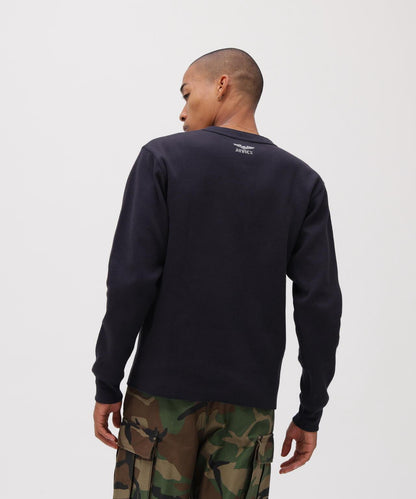 直營店限定 HONEYCOMB HENRY NECK L/S T-SHIRT 長袖T恤