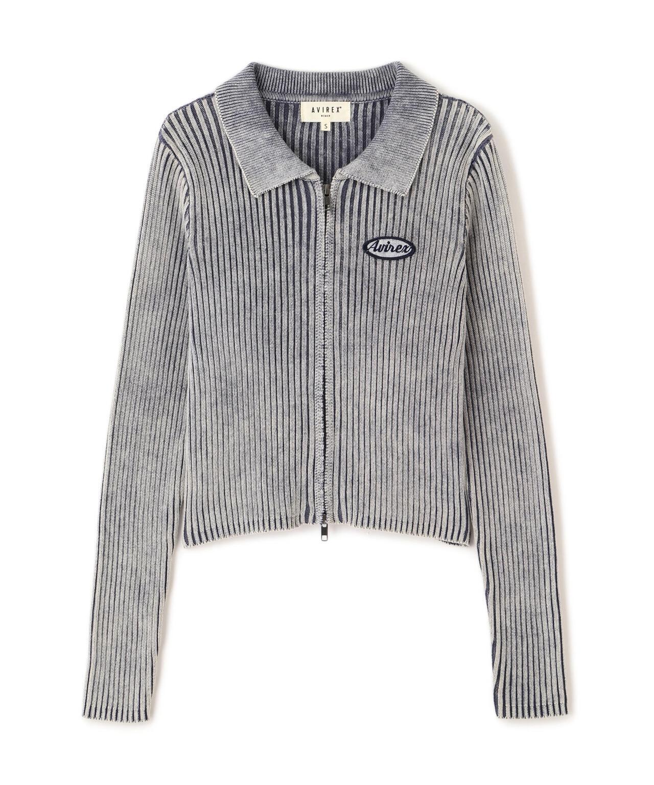 Vintage Wash Wappen Knit 針織開衫
