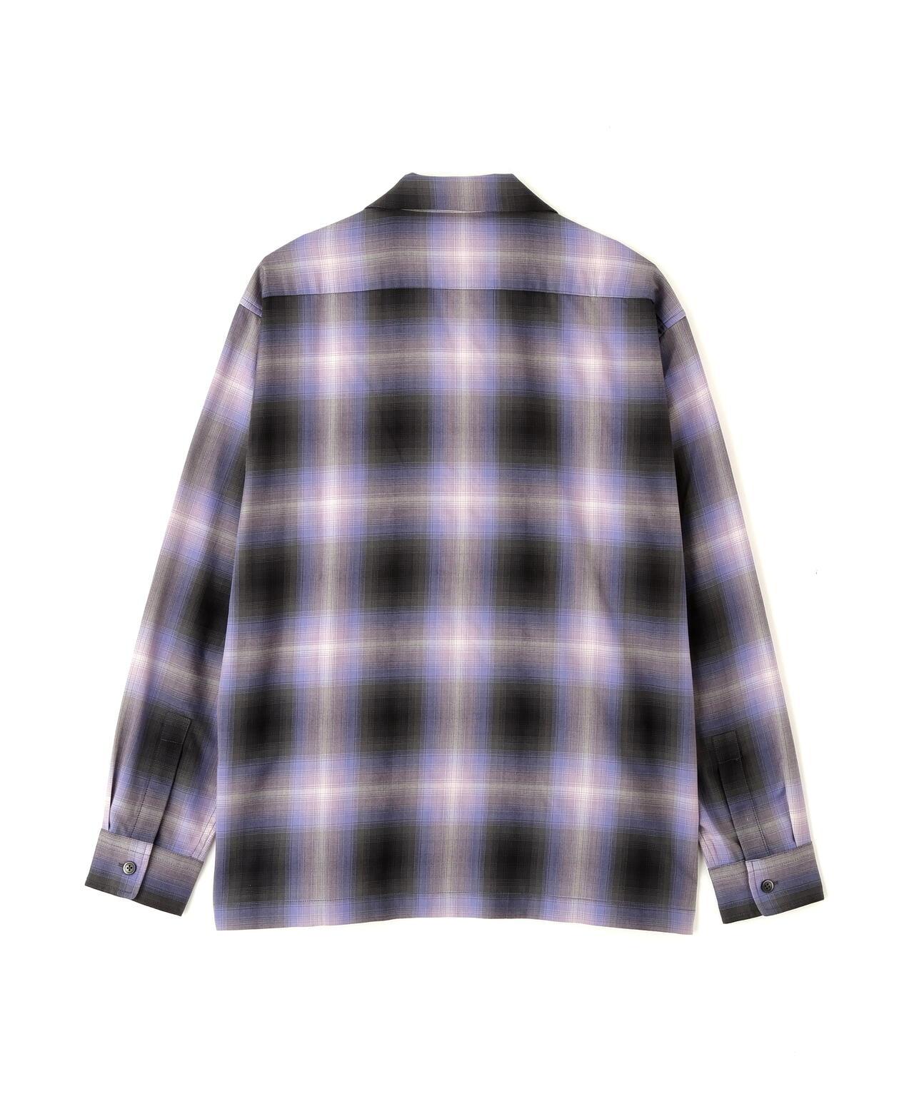 OMBRE CHECK SHIRT 漸變格紋襯衫
