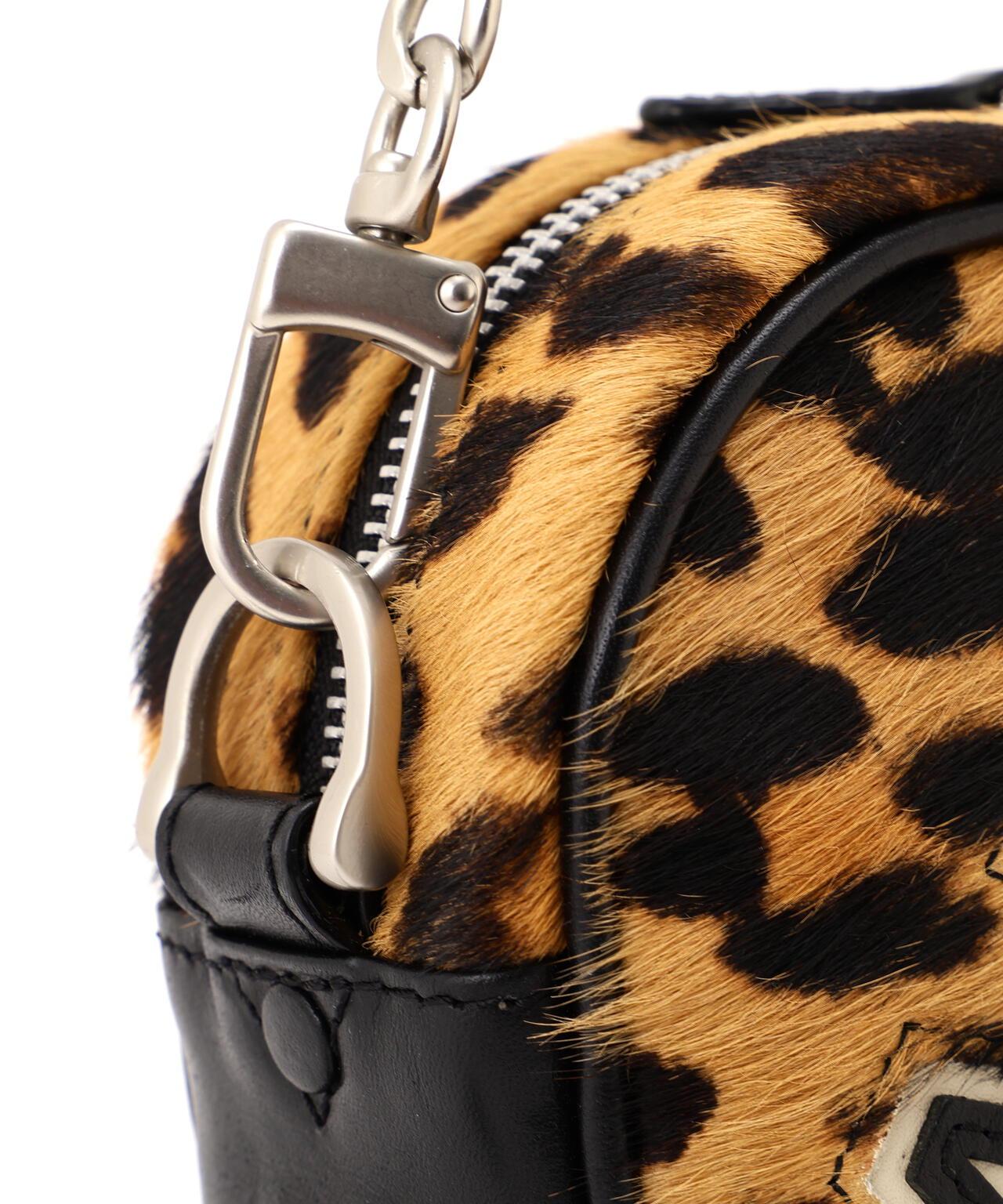 直營店限定 VARSITY LEATHER HEART CHAIN BAG