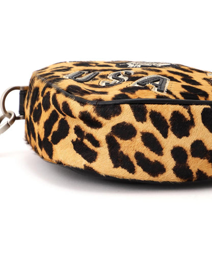 直營店限定 VARSITY LEATHER HEART CHAIN BAG