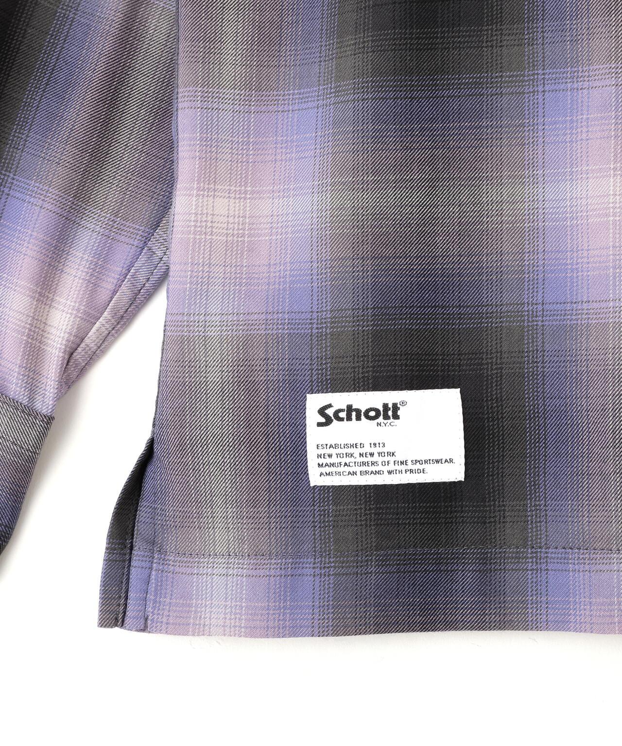 OMBRE CHECK SHIRT 漸變格紋襯衫