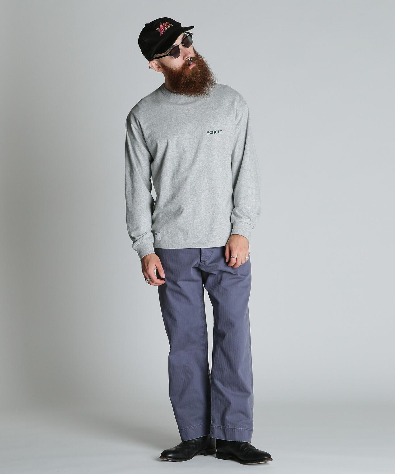 HERRINGBONE TROUSERS 人字紋長褲
