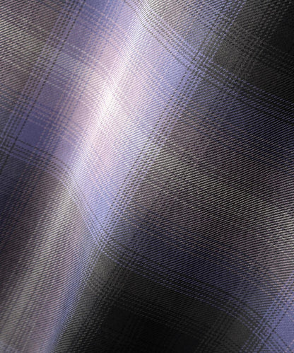 OMBRE CHECK SHIRT 漸變格紋襯衫