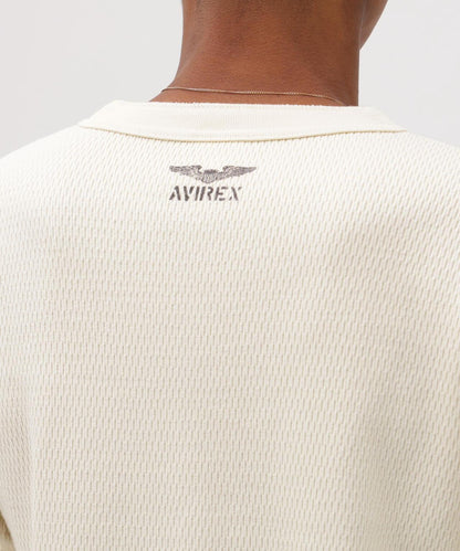 直營店限定 HONEYCOMB HENRY NECK L/S T-SHIRT 長袖T恤